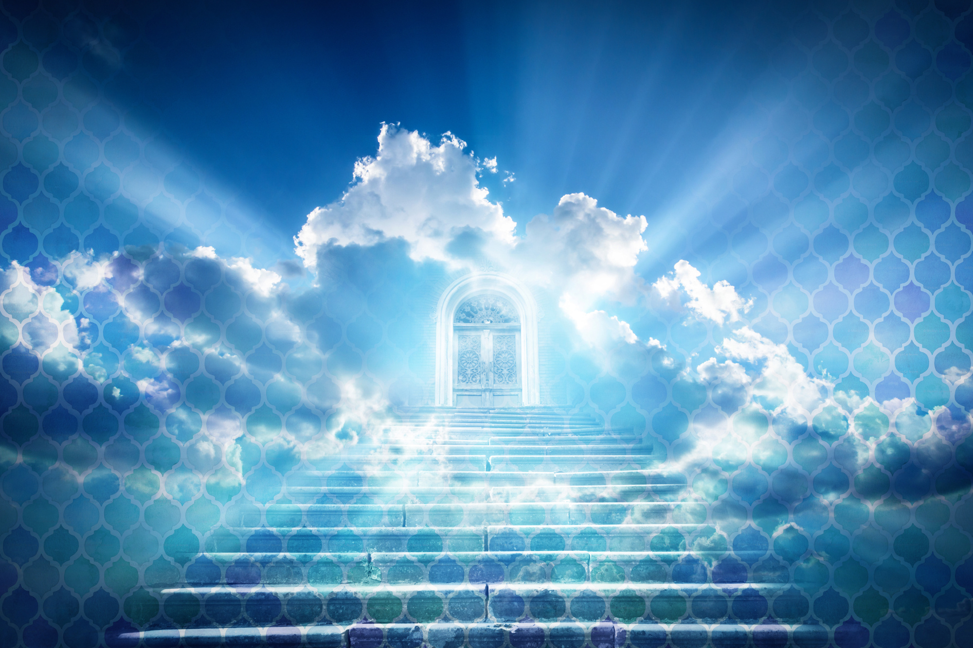 Heaven. Небесный храм. Лестница в рай. Лестница к Богу. Ступени в рай.